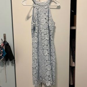 Lulu’s light blue lace dress M